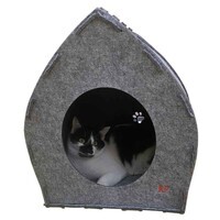 Red Point (Рэд Поинт) Pet House - Войлочный домик-лежак для собак малых пород и котов (47х43х43 см) в E-ZOO