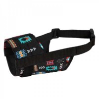 Barksi Dog Muzzle - Намордник Ацтеки нейлоновый регулируемый для собак (L / 25-34см) в E-ZOO
