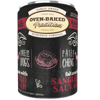 Oven-Baked (Овен-Бекет) Tradition Dog Fresh Boar - Консервований беззерновий корм зі свіжим м'ясом кабана для собак (паштет) (354 г) в E-ZOO