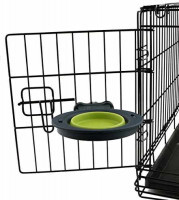 Dexas (Дексас) Collapsible Kennel Bowl - Складная миска с креплением для клетки для собак и кошек - Фото 9