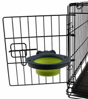 Dexas (Дексас) Collapsible Kennel Bowl - Складная миска с креплением для клетки для собак и кошек - Фото 10