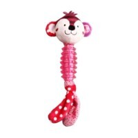 GiGwi (ГіГві) Suppa Puppa - Іграшка Мавпочка для собак із пищалкою (16 см) в E-ZOO