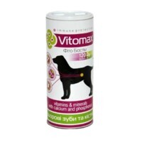 Vitomax (Вітомакс) Вітамінний комплекс для зміцнення зубів та кісток для собак (120 таб.) в E-ZOO