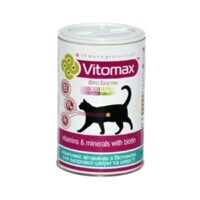 Vitomax (Витомакс) Витаминный комплекс с биотином для оздоровления кожи и блестящей шерсти котов (300 таб.) в E-ZOO