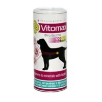Vitomax (Вітомакс) Вітамінний комплекс з біотином для оздоровлення шкіри та блискучої шерсті собак (120 таб.) в E-ZOO