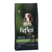 Reflex Plus (Рефлекс Плюс) Adult Dog Medium & Large Breeds Chicken - Сухой корм с курицей для собак средних и крупных пород (15 кг) в E-ZOO