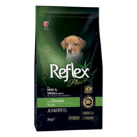 Reflex Plus (Рефлекс Плюс) Junior Dog Mini & Small Breeds Chicken - Сухий корм з куркою для цуценят малих порід (3 кг) в E-ZOO