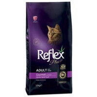 Reflex Plus (Рефлекс Плюс) Adult Cat Gourmet Chicken - Сухий корм із куркою для зміцнення імунітету котів (15 кг) в E-ZOO
