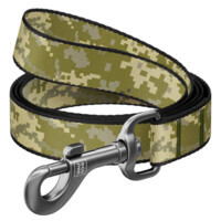 Collar (Коллар) WAUDOG Nylon - Поводок для собак с рисунком "Милитари", нейлоновый (1,5х122 см) в E-ZOO