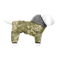Collar (Коллар) WAUDOG Clothes – Утепленный комбинезон для собак, рисунок "Милитари" (XS22 (20-22 cм)) в E-ZOO