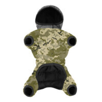 Collar (Коллар) WAUDOG Clothes – Утеплений комбінезон для собак, малюнок "Мілітарі" (М35 (32-35 см)) в E-ZOO фото №3 Collar (Коллар) WAUDOG Clothes – Утеплений комбінезон для собак, малюнок "Мілітарі" (М35 (32-35 см)) в E-ZOO