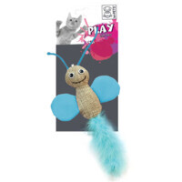 M-Pets (М-Петс) Cat Toy Butterfly - Іграшка Метелик з флуоресцентної тканини для котів (25х10х2 см) в E-ZOO
