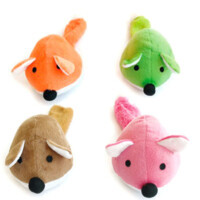 M-Pets (М-Петс) Gringo Foxes Squeaker - Игрушка мягкая лисёнок Гринго с пищалкой для собак (35х10х9,5 см) в E-ZOO