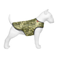 Collar (Коллар) WAUDOG Clothes – Курточка-накидка для собак, малюнок "Мілітарі" (XS (26 cм)) в E-ZOO