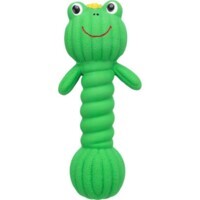 Trixie (Трикси) Dumbbell Frog - Игрушка Гантель-лягушонок с пищалкой для собак (18 см) в E-ZOO