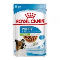 Royal Canin (Роял Канин) Puppy X-Small - Консервированный корм для щенков миниатюрных пород (кусочки в соусе) (85 г) в E-ZOO