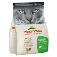 Almo Nature (Альмо Натюр) Holistic Cat Fresh Chicken anti Hairball - Сухий корм з куркою для виведення шерсті у котів (2 кг) в E-ZOO