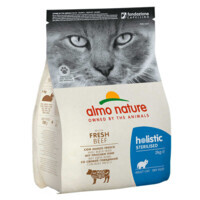 Almo Nature (Альмо Натюр) Holistic Sterilised Cat Fresh Beef - Сухой корм с говядиной для стерилизованных кошек (2 кг) в E-ZOO