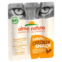 Almo Nature (Альмо Натюр) Holistic Snack - Ласощі Палички жувальні з куркою для котів (3 шт./уп.) в E-ZOO