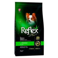 Reflex Plus (Рефлекс Плюс) Adult Dog Mini & Small Chicken - Сухой корм с курицей для собак миниатюрных и малых пород (3 кг) в E-ZOO