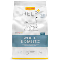 Josera (Йозера) Help Cat Weight & Diabetic - Ветеринарная диета с домашней птицей для регулировки поступления глюкозы у котов (400 г) в E-ZOO