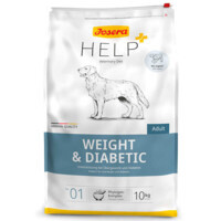 Josera (Йозера) Help Dog Weight & Diabetic - Ветеринарная диета с домашней птицей для регулировки и уменьшения веса (10 кг) в E-ZOO