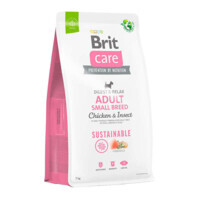 Brit Care (Бріт Кеа) Dog Sustainable Adult Small Breed - Сухий корм з куркою та комахами для дорослих собак дрібних порід (7 кг) в E-ZOO