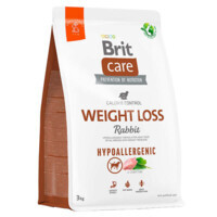 Brit Care (Брит Кеа) Dog Hypoallergenic Weight Loss - Сухой монопротеиновый корм с кроликом для собак с лишним весом (3 кг) в E-ZOO