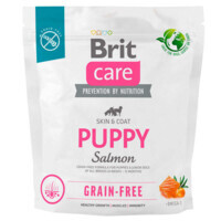 Brit Care (Брит Кеа) Dog Grain-free Puppy - Сухой беззерновой корм с лососем для щенков (1 кг) в E-ZOO