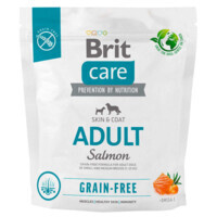 Brit Care (Брит Кеа) Dog Grain-free Adult - Сухой беззерновой корм с лососем для собак малых и средних пород (1 кг) в E-ZOO
