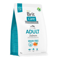 Brit Care (Бріт Кеа) Dog Grain-free Adult - Сухий беззерновий корм з лососем для собак малих та середніх порід (12 кг) в E-ZOO