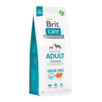 Brit Care (Брит Кеа) Dog Grain-free Adult - Сухой беззерновой корм с лососем для собак малых и средних пород (12 кг) в E-ZOO