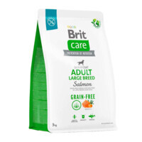 Brit Care (Бріт Кеа) Dog Grain-free Adult Large Breed - Сухий беззерновий корм з лососем для собак великих порід (3 кг) в E-ZOO
