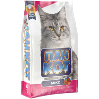 Пан Кот МІКС - Сухий корм для дорослих котів (10 кг) в E-ZOO
