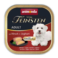 Animonda (Анимонда) Vom Feinsten Adult with Deer yogurt – Консервированный корм с олениной и йогуртом для собак (паштет) (150 г) в E-ZOO