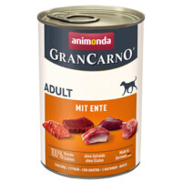 Animonda (Анімонда) Gran Carno Adult with Duck – Консервований корм з качкою для собак (400 г) в E-ZOO