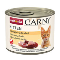 Animonda (Анимонда) Carny Kitten Poultry Cocktail – Консервированный корм с птицей для котят (200 г) в E-ZOO