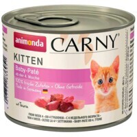 Animonda (Анимонда) Carny Kitten Baby-Paté - Влажный корм с птицей для котят (200 г) в E-ZOO