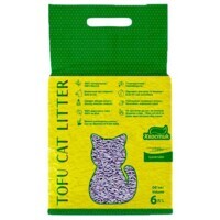 ТМ «Хвостик» Tofu Cat Litter Lavender - Комкующийся наполнитель Тофу Лаванда для кошачьего туалета (6 л) в E-ZOO