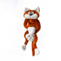 Іванка Презент - Іграшка м'яка ручної роботи Кіт-хлопчик для собак (53х28х6 см) в E-ZOO