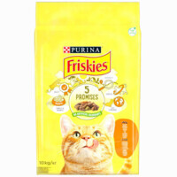 Friskies (Фріскіс) - Сухий корм з куркою та овочами для активних котів (300 г) в E-ZOO