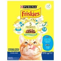 Friskies (Фрискис) - Сухий корм з лососем, тунцем і овочами для стерилізованих котів (10 кг) в E-ZOO