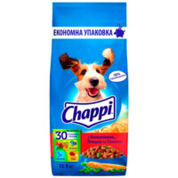 Chappi (Чаппи) - Сухой корм с говядиной, птицей и овощами для взрослых собак (13.5 кг) в E-ZOO