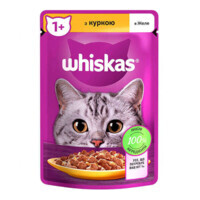 Whiskas (Віскас) - Вологий корм курка в желе для дорослих котів (85 г) в E-ZOO