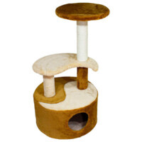 Lucky Pet - Когтеточка-домик сизалевый "Инь-Ян" для котов (82х44х44 см) в E-ZOO