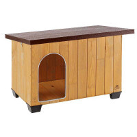 Ferplast (Ферпласт) Baita - Будка деревянная для собак (95,5х65х65,5 см) в E-ZOO