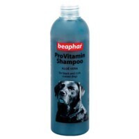 Beaphar (Беафар) Pro Vitamin Shmpoo Aloe Vera for black&dark dog - Провитаминный шампунь с экстрактом Алое Вера для собак с тёмной шерстью (250 мл) в E-ZOO