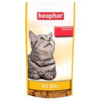 Beaphar (Беафар) Healthy Snack Vitamin Paste - Ласощі Подушечки з мульти-вітамінною пастою для котів (35 г) в E-ZOO