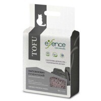 Essence (Эссенс) Tofu - Наповнювач соєвий, що утворює грудки, для котячого туалету з вугіллям для екста-поглинання запаху (6 л (2,53 кг)) в E-ZOO