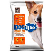 Nutra Five Stars (Нутра Файв Старс) Doglike Complete - Сухой корм с говядиной, курицей и рыбой для взрослых собак (3 кг) в E-ZOO